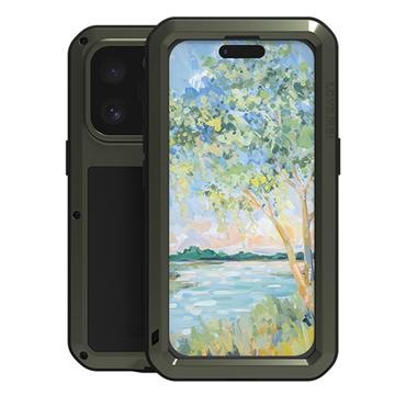 Coque Hybride iPhone 16 Pro Max Love Mei Powerful - Verte