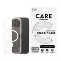 Coque iPhone 16 Pro Max PanzerGlass Care Star Lit - Compatible MagSafe - Blanc