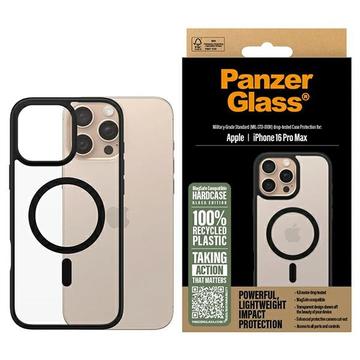 Coque MagSafe iPhone 16 Pro Max PanzerGlass HardCase - Noire / Transparente
