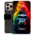 Étui Portefeuille Premium iPhone 16 Pro Max - Gorille