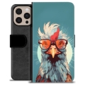 Étui Portefeuille Premium iPhone 16 Pro Max - Poule