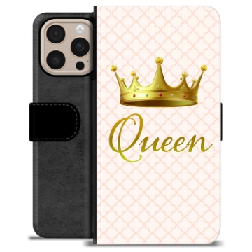 Étui Portefeuille Premium iPhone 16 Pro Max - Reine