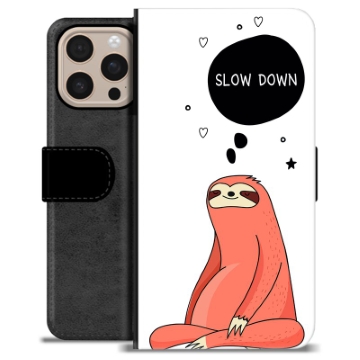 Étui Portefeuille Premium iPhone 16 Pro Max - Slow Down