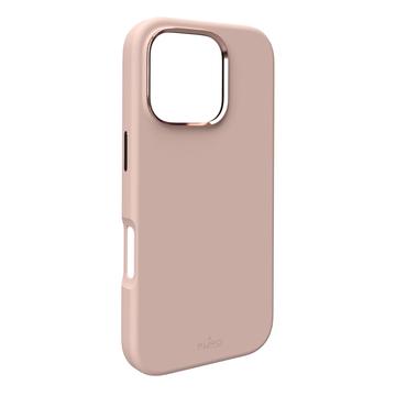 Coque iPhone 16 Pro Max en Silicone Puro Icon Mag Pro - Beige