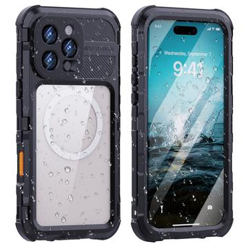 Coque étanche iPhone 16 Pro Max Shellbox M Series IP68 - Housse de plongée avec compatibilité MagSafe