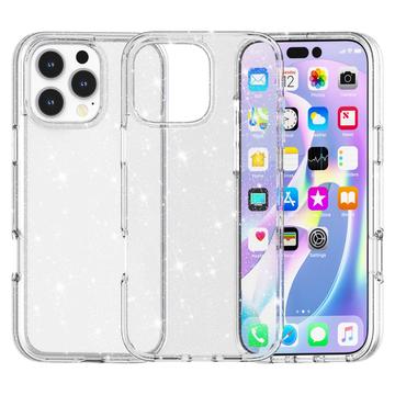 Coque Hybride iPhone 16 Pro Max - Série Stylish Glitter