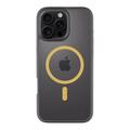 Coque MagSafe iPhone 16 Pro Max Tactical MagForce Hyperstealth 2.0 - Noire / Jaune