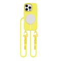 Coque MagSafe iPhone 16 Pro Max Tech-Protect MagNecklace - Jaune