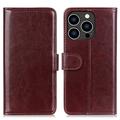 Etui portefeuille iPhone 16 Pro Max avec fermeture magnétique