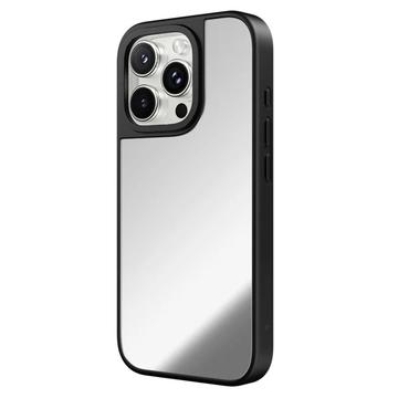 Coque miroir iPhone 16 Pro - Compatible MagSafe - Noire