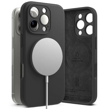 Coque MagSafe iPhone 16 Pro en Silicone Liquide Ringke
