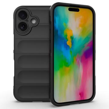 Coque iPhone 16 en TPU - Rugged - Noire