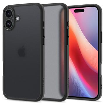 Coque iPhone 16 Spigen Ultra Hybrid - Noir givré