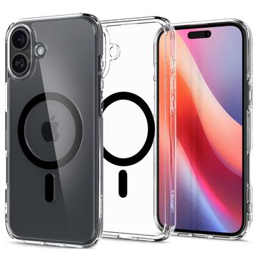 Coque iPhone 16 Spigen Ultra Hybrid Mag - Noire / Claire