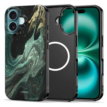 Coque MagSafe iPhone 16 Tech-Protect Lamano - Aura verte