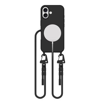 Étui iPhone 16 Tech-Protect MagNecklace MagSafe - Noir