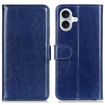 Étui Portefeuille iPhone 16 avec Fermeture Magnétique 