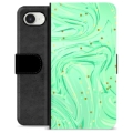 Étui Portefeuille Premium iPhone 16e - Menthe Verte
