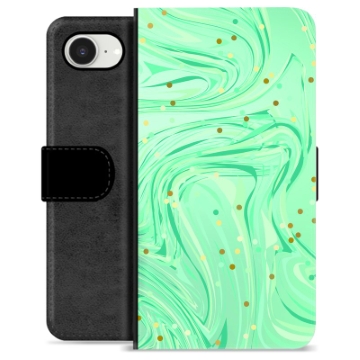 Étui Portefeuille Premium iPhone 16e - Menthe Verte