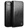 Etui Portefeuille iPhone 16e en Cuir Qialino Classic