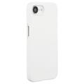 Coque iPhone 16e en Plastique Caoutchouté - Blanc
