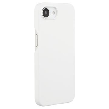 Coque iPhone 16e en Plastique Caoutchouté - Blanc