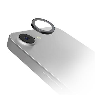 Protection de l\'objectif de l\'appareil photo de l\'iPhone 16e SBS - 9H - Noir