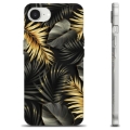Coque iPhone 16e en TPU - Feuilles Dorées