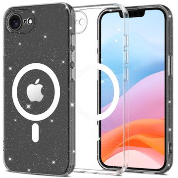 Coque iPhone 16e en TPU Tech-Protect FlexAir MagSafe - Paillettes