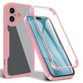 Coque iPhone 17 - Série 360 Protection - Rose / Claire