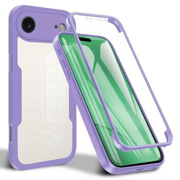 Coque iPhone 17 Air - Série 360 Protection - Violete / Claire