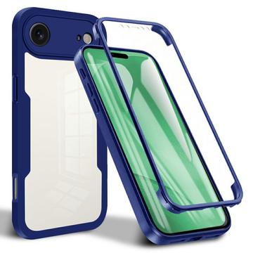 Coque iPhone 17 Air - Série 360 Protection - Bleue / Claire