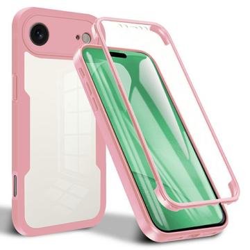 Coque iPhone 17 Air - Série 360 Protection - Rose / Claire