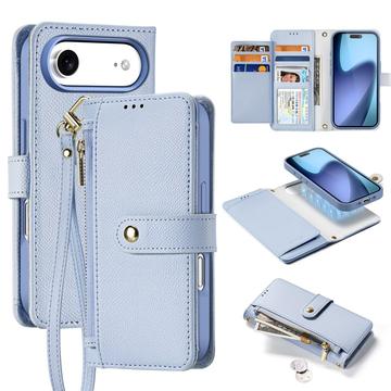 Étui portefeuille en cuir iPhone 17 Air avec couverture magnétique Dux Ducis Lawa