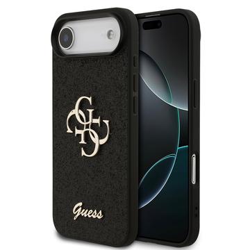 Coque iPhone 17 Air Guess Fixed Glitter 4G Metal Logo