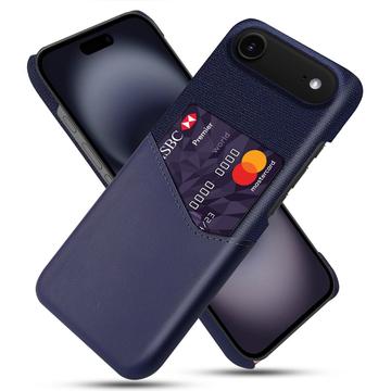 Coque iPhone Air avec Porte-Cartes KSQ - Bleue