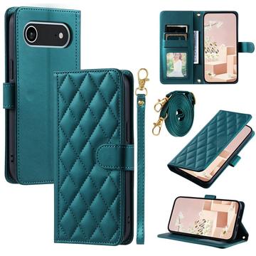 Étui iPhone Air portefeuille matelassé luxueux - Vert