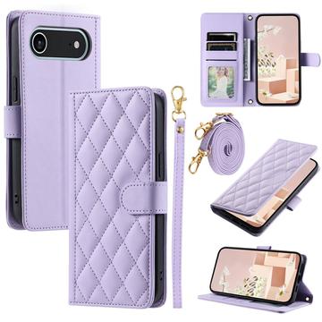 Étui iPhone 17 Air portefeuille matelassé luxueux
