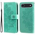 Étui Portefeuille iPhone 17 Air Mandala Série - Vert