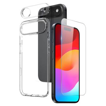 Kit de protection 3-en-1 iPhone 17 Air Northjo - Transparent