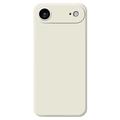 Coque iPhone 17 Air en silicone antichoc - Beige