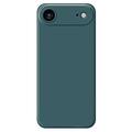 Coque iPhone 17 Air en silicone antichoc - Vert noirâtre