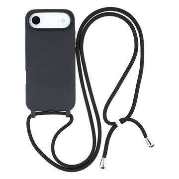 Coque en TPU iPhone 17 Air avec Lanière - Noire