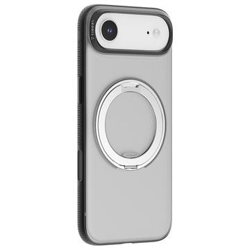 Coque iPhone 17 Air avec béquille 360 Torras O Fitness - Compatible MagSafe - Noire