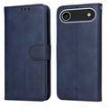 Étui portefeuille iPhone 17 Air avec support - Bleu