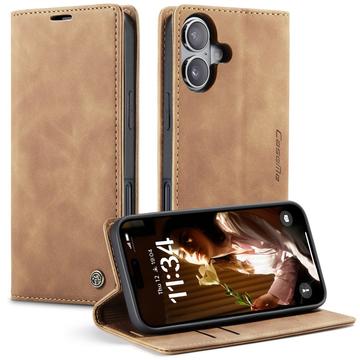Étui Portefeuille iPhone 17 Caseme Série 013 - Marron