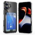 Coque Transparente iPhone 17 avec Porte-Carte