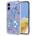 Coque iPhone 17 en TPU à motif floral