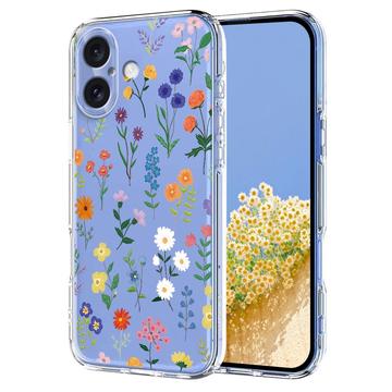Coque iPhone 17 en TPU à motif floral