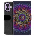 Étui Portefeuille Premium iPhone 17 - Mandala Coloré